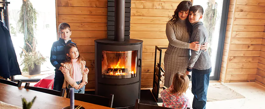 Morso Cast Iron Fireplace Insert Installation in Hybla Valley, Virginia