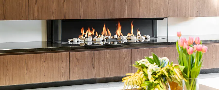 Double-height Fireplace Design Refurbishment in Hybla Valley, Virginia